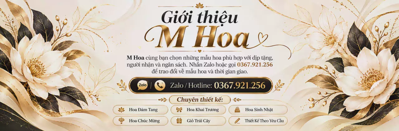 Ảnh bìa Shop hoa tươi Bình Long - Gửi lời chúc bằng sắc hoa